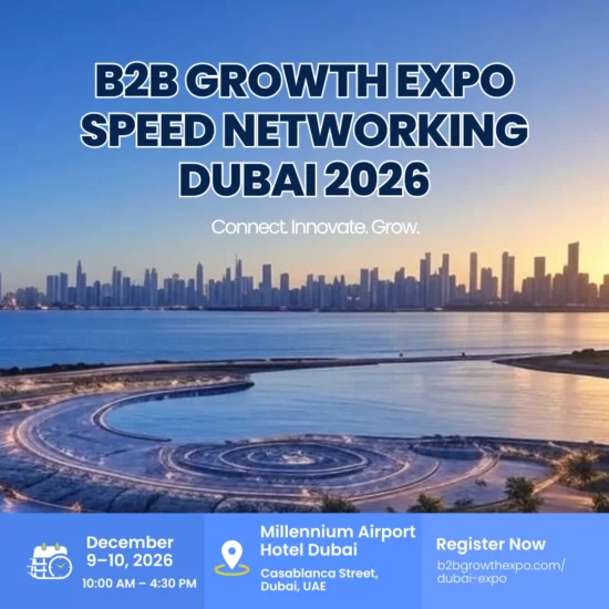B2B Growth Expo Speed Networking Dubai 2026